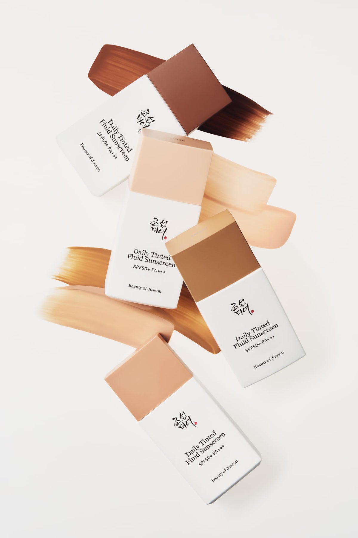 a group of different shades of makeup