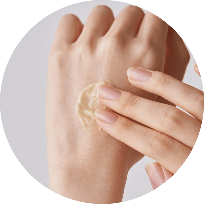 a close-up of a hand