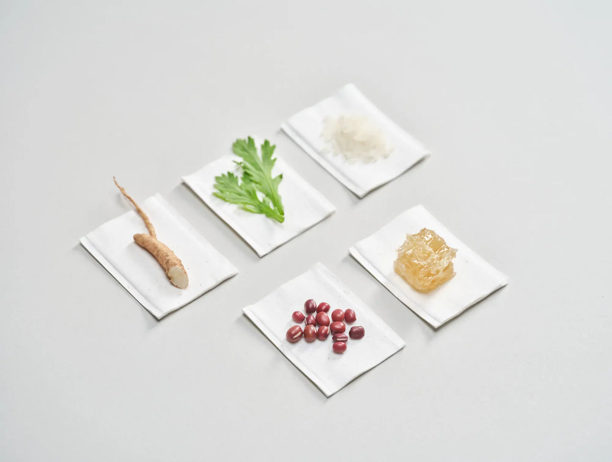 Key Ingredients - Green Plum, Rice,  Ginseng, Red Beans