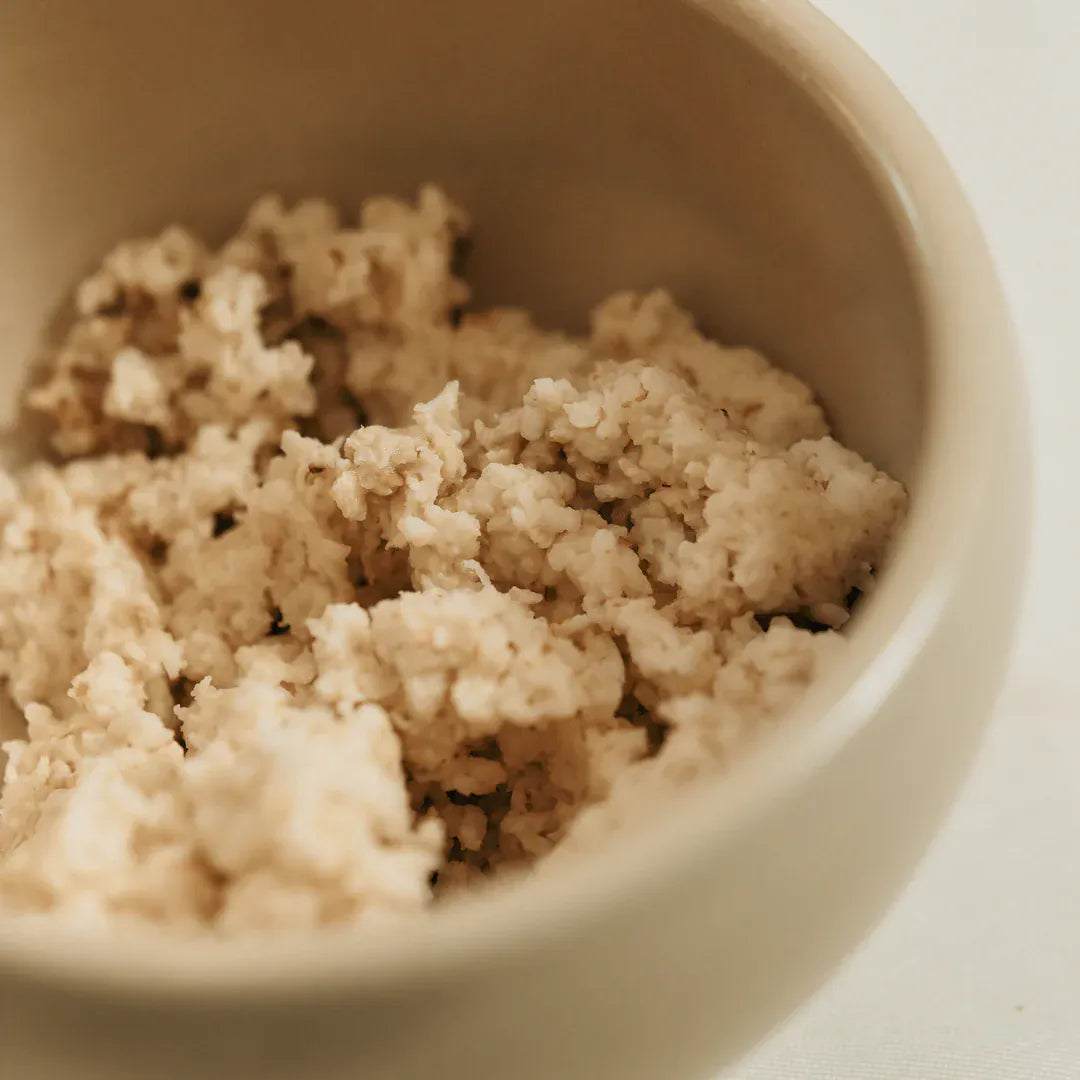 a bowl of food