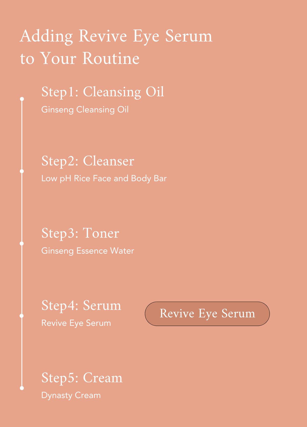 a screenshot of a beauty routine