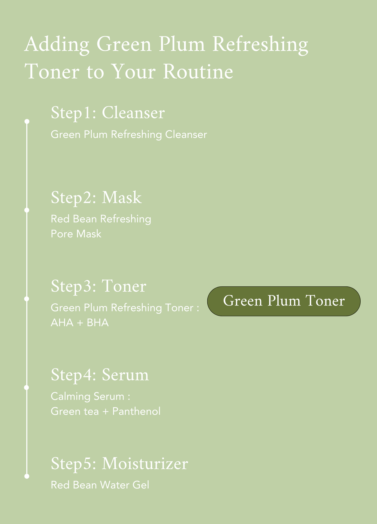 a screenshot of a green toner