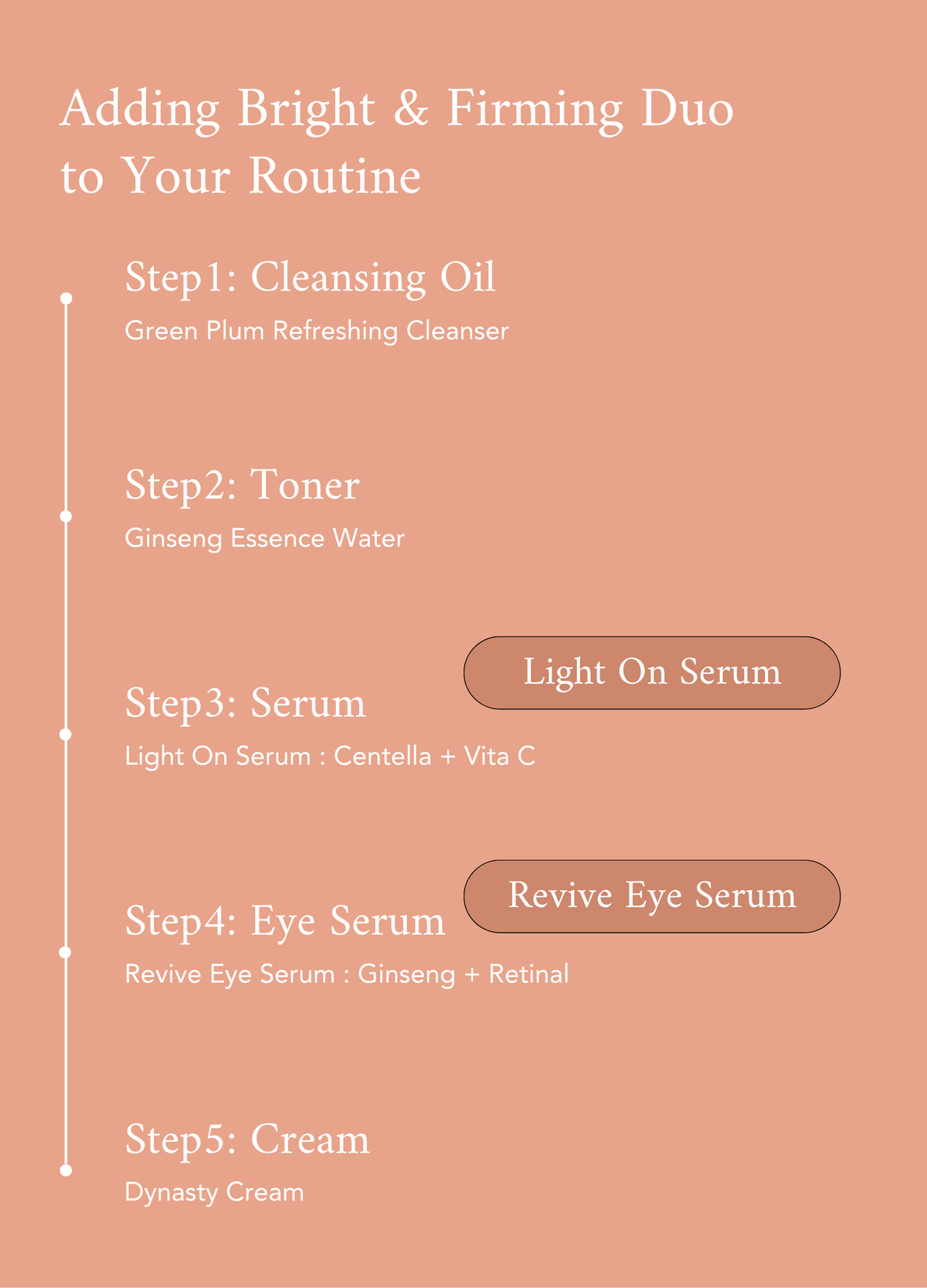 a screenshot of a beauty routine