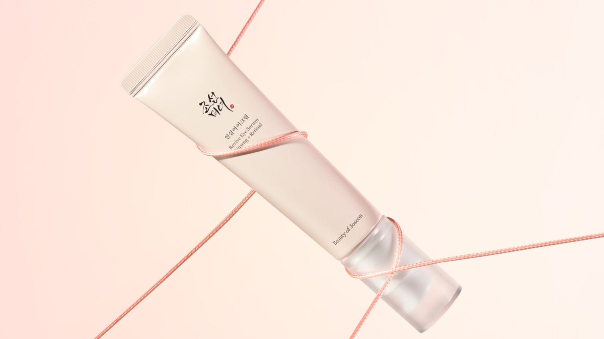 a tube of cream tied with a rope