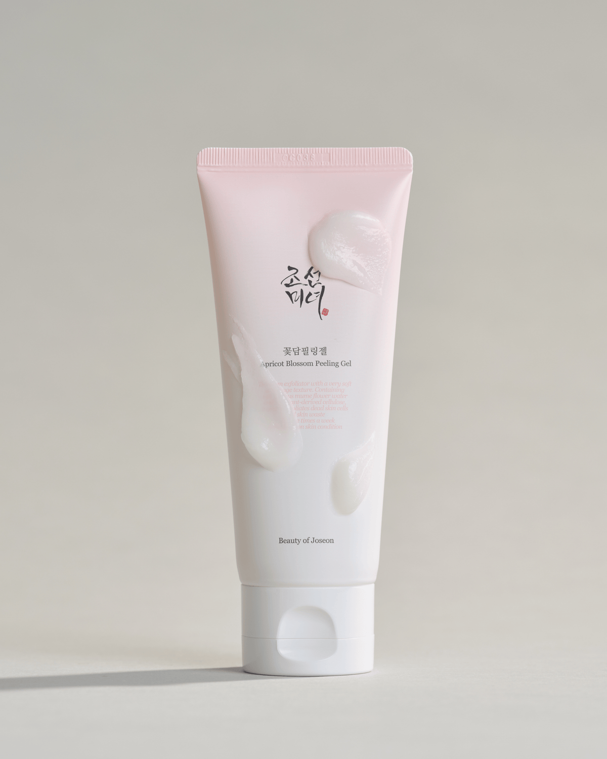 Showing texture of Apricot Blossom Peeling Gel