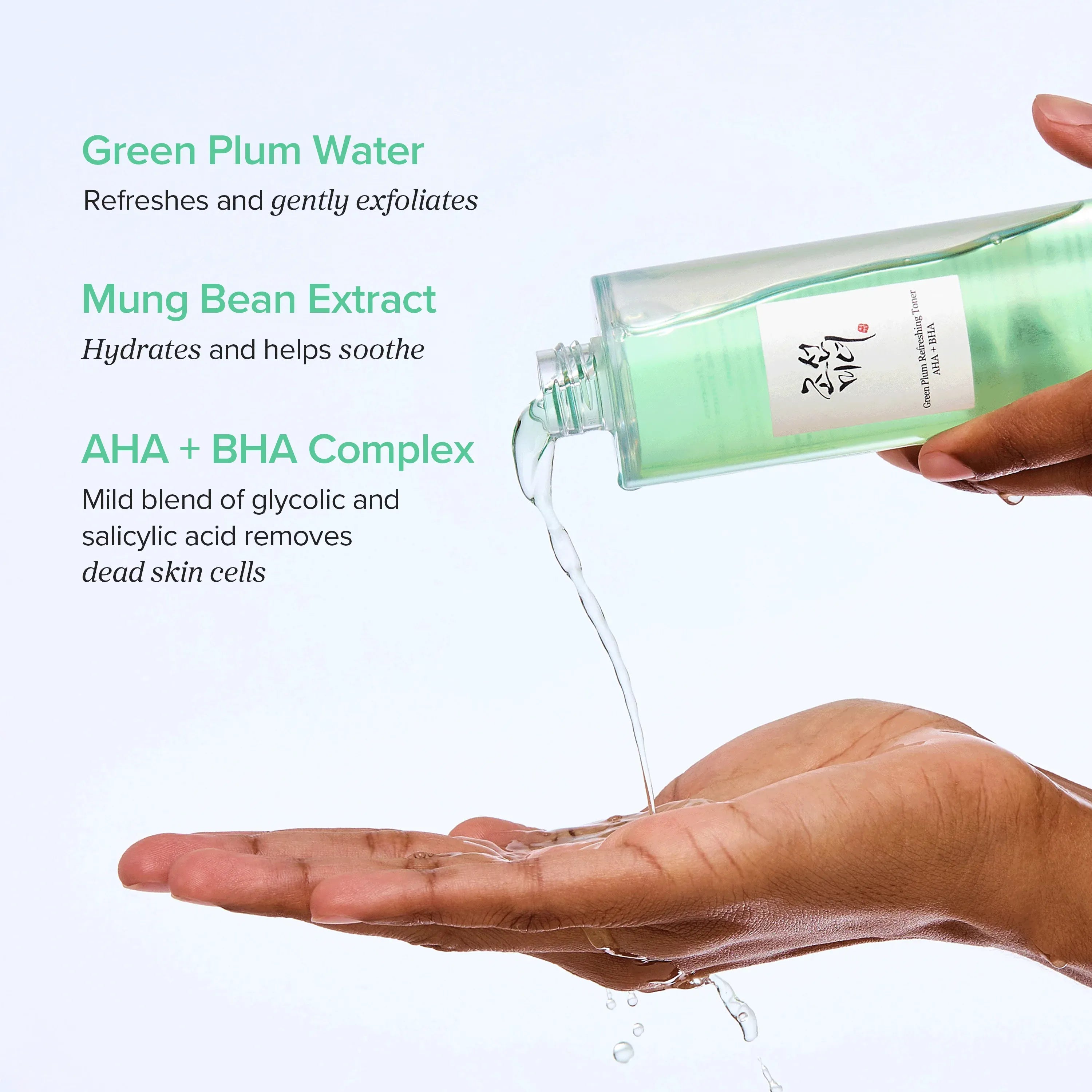 Beauty of Joseon Green Plum Refreshing Toner : AHA + BHA