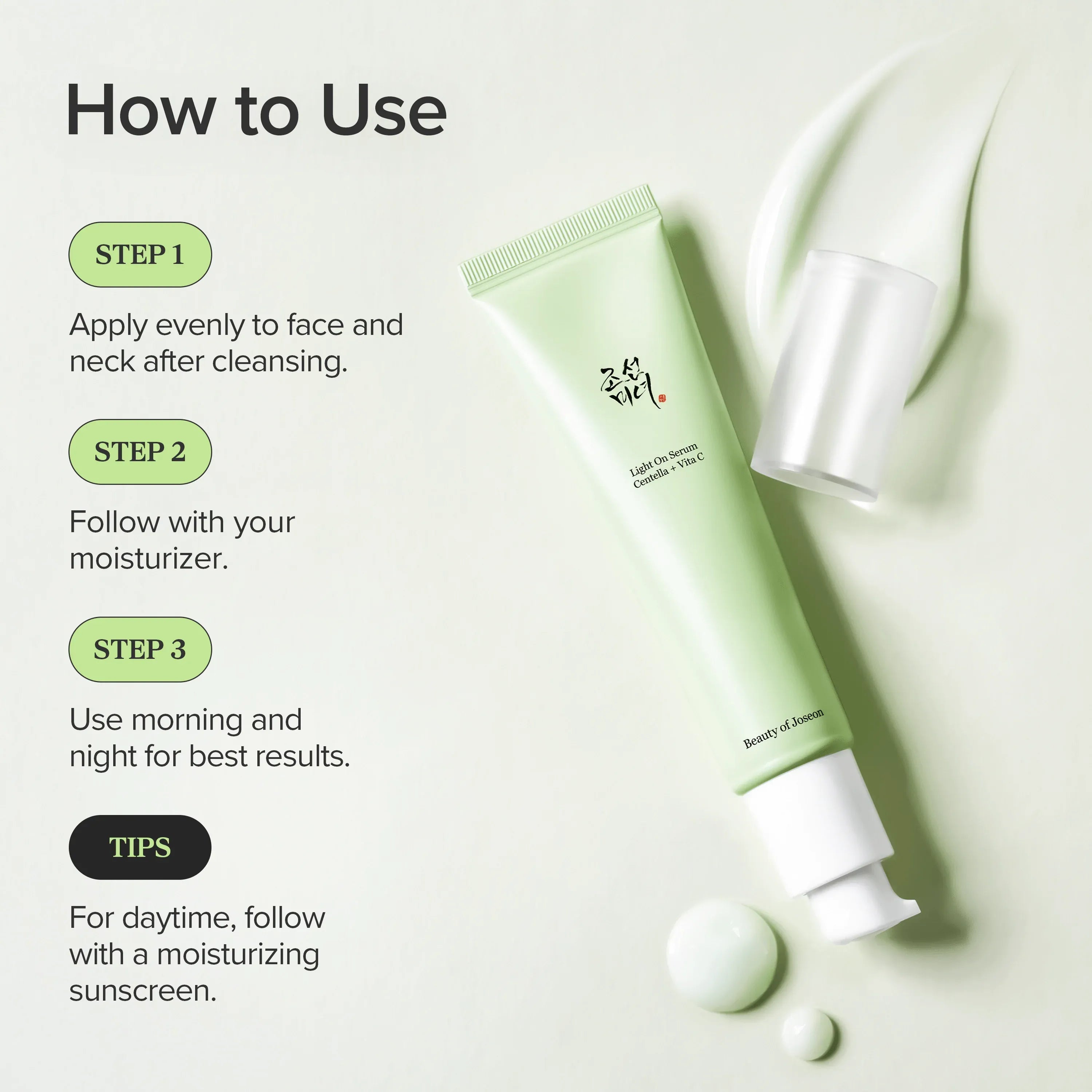 Beauty of Joseon Light On Serum : Centella + Vita C
