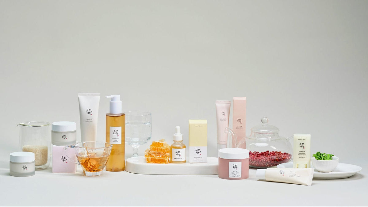 a group of different types of cosmetics