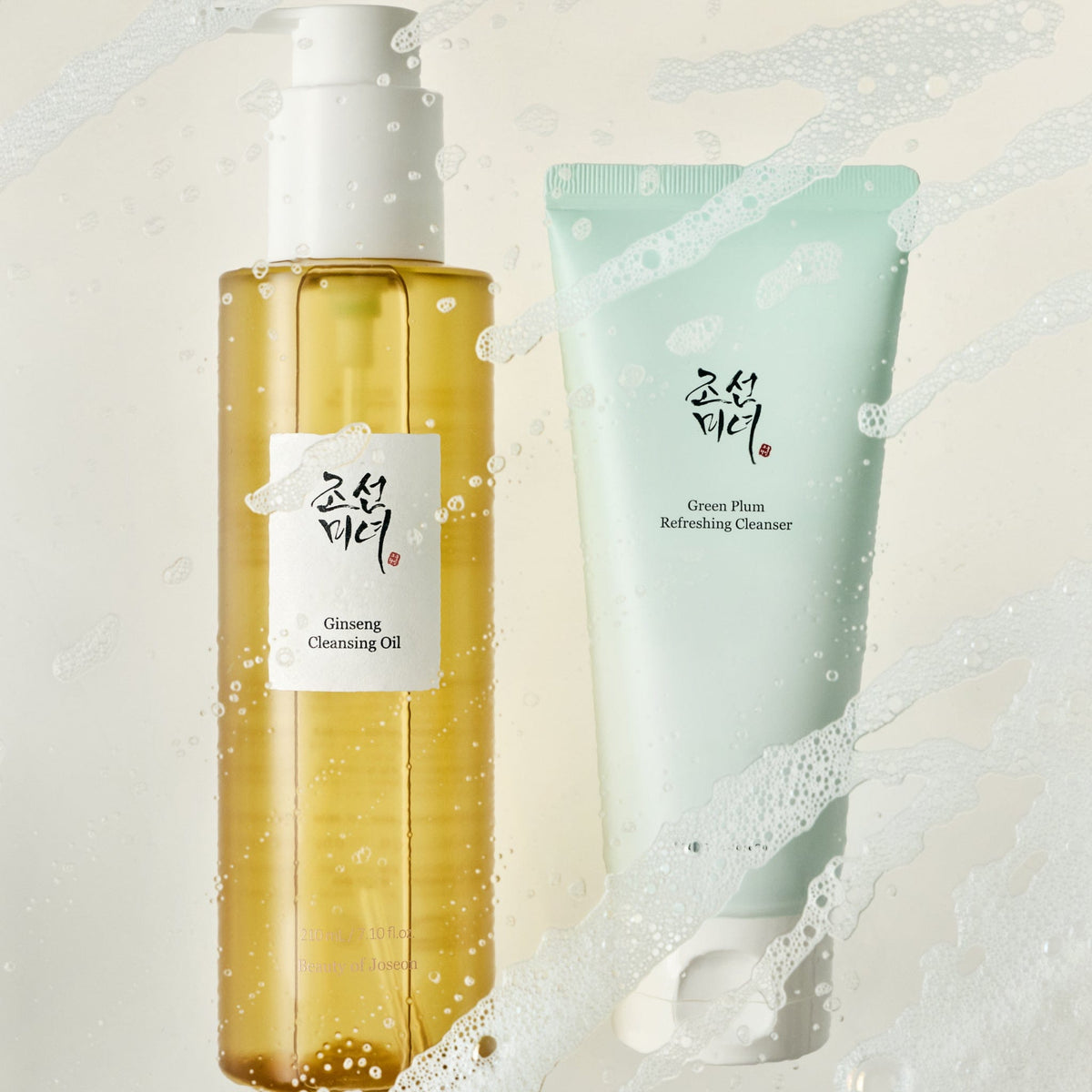 a bottle of shampoo and a tube of shampoo