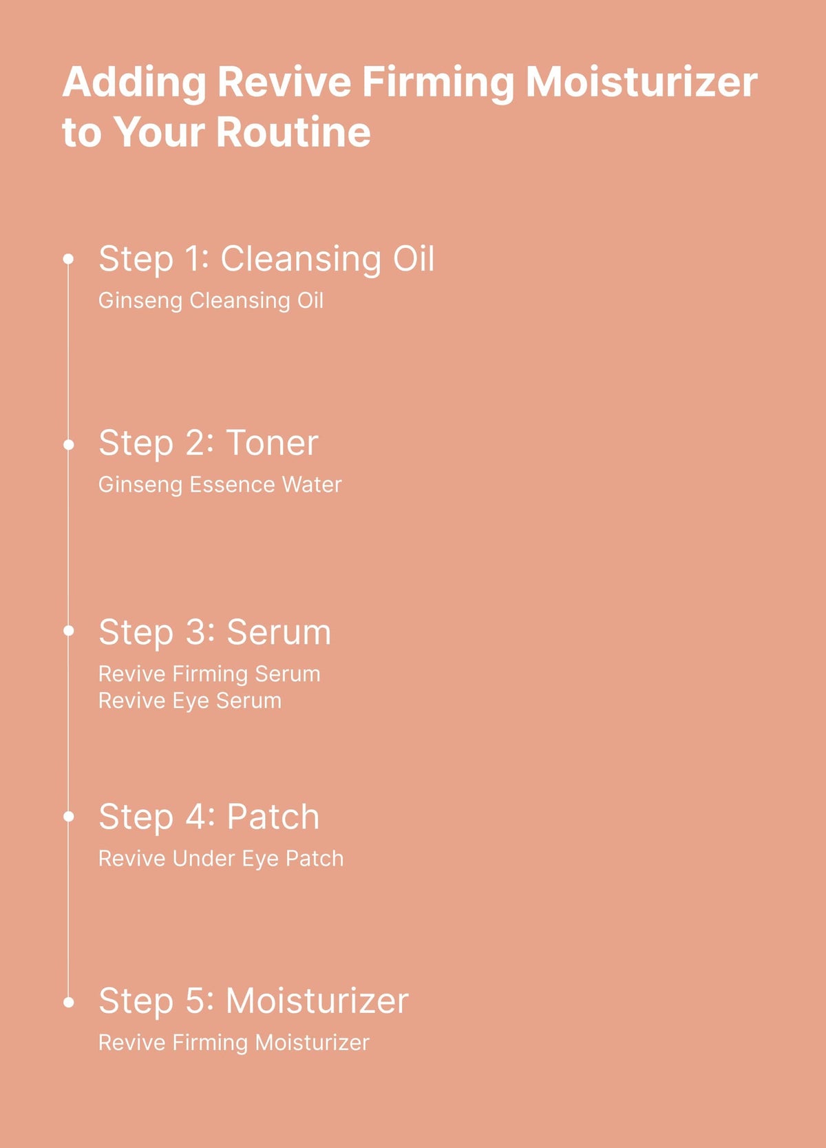 Adding Revive Firming Moisturizer to Your Routine