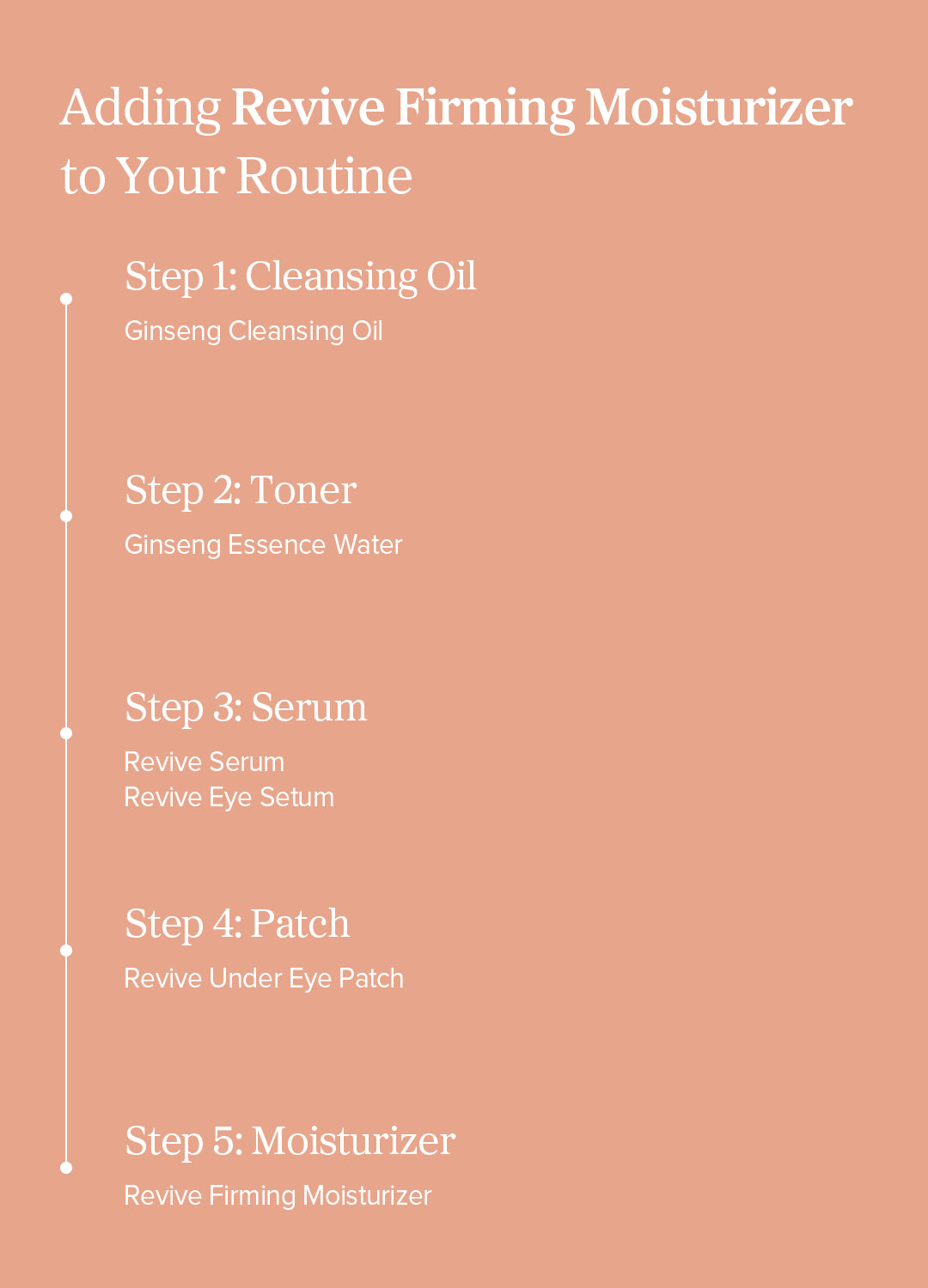 Adding Revive Firming Moisturizer to Your Routine