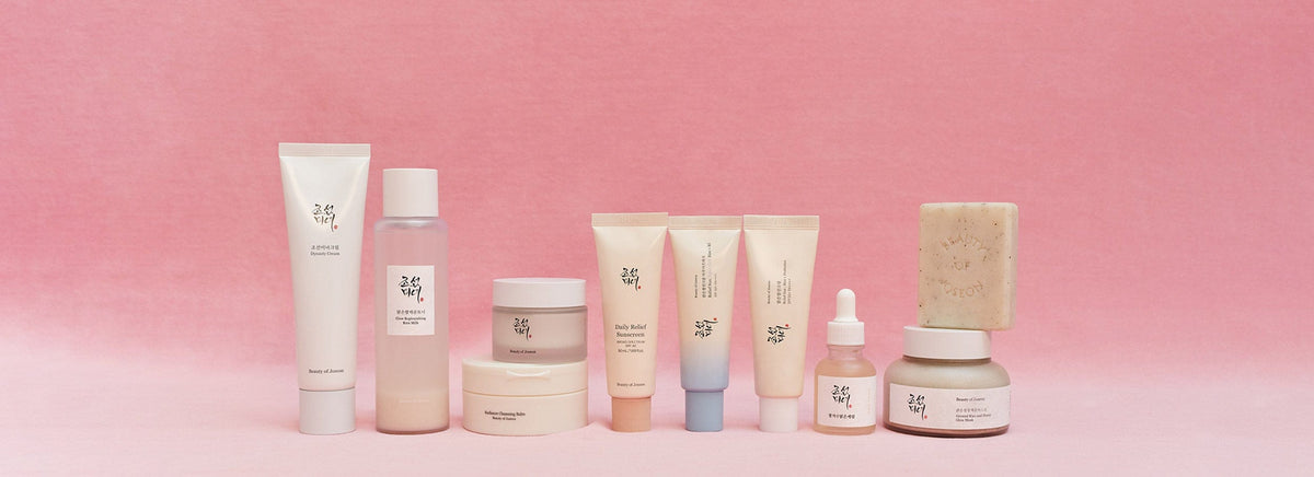 a group of different types of cosmetics